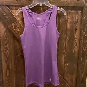 Purple Under Armour women’s tank